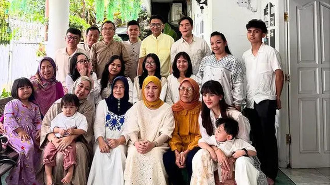 Indahnya Momen Toleransi, 6 Potret Audi Marissa Kembali Rayakan Lebaran Idulfitri Bareng Keluarga