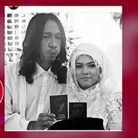 Foto - Foto Pernikahan Aming dengan Evelyn