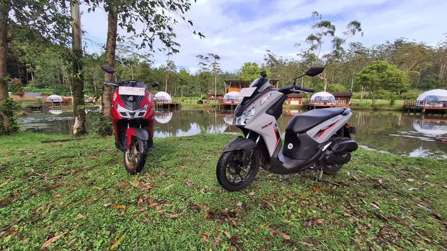 Yamaha Lexi LX 155 (Arief A/Liputan6.com)