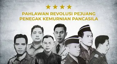 Pahlawan Revolusi adalah para perwira militer yang menjadi korban dari tragedi pemberontakan yang dilakukan oleh Partai Komunis Indonesia (PKI) pada 30 September 1965 atau yang lebih dikenal dengan peristiwa G30S PKI. Berikut adalah profil singkat 7 ...