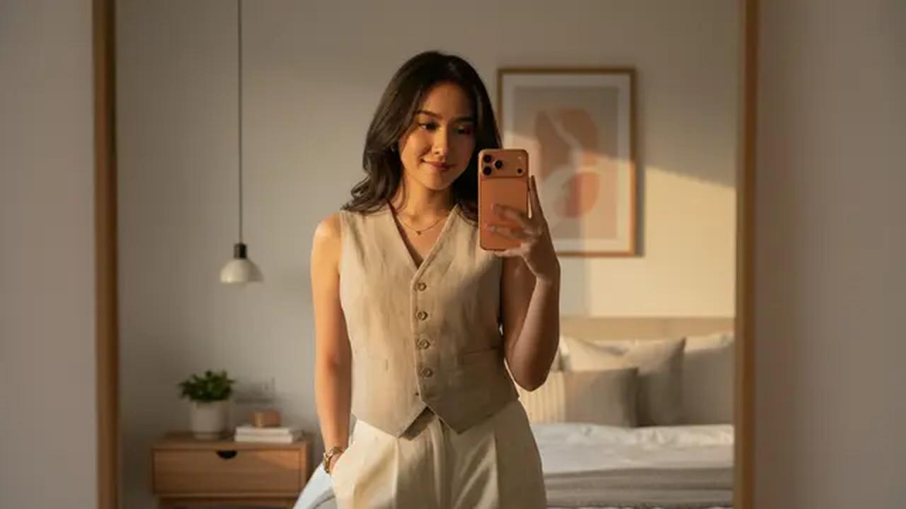Kumpulan Prompt Gemini AI Mirror Selfie Pakai iPhone 17/Gemini AI