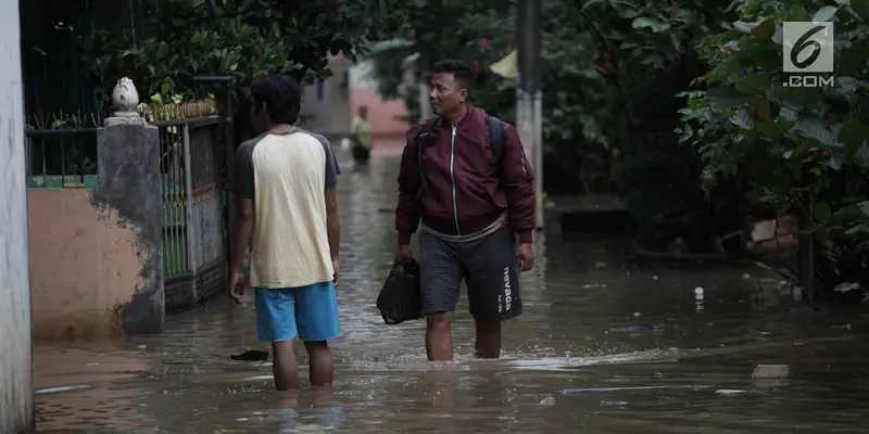 Intensitas Hujan Tinggi, Cipinang Melayu Terendam Banjir