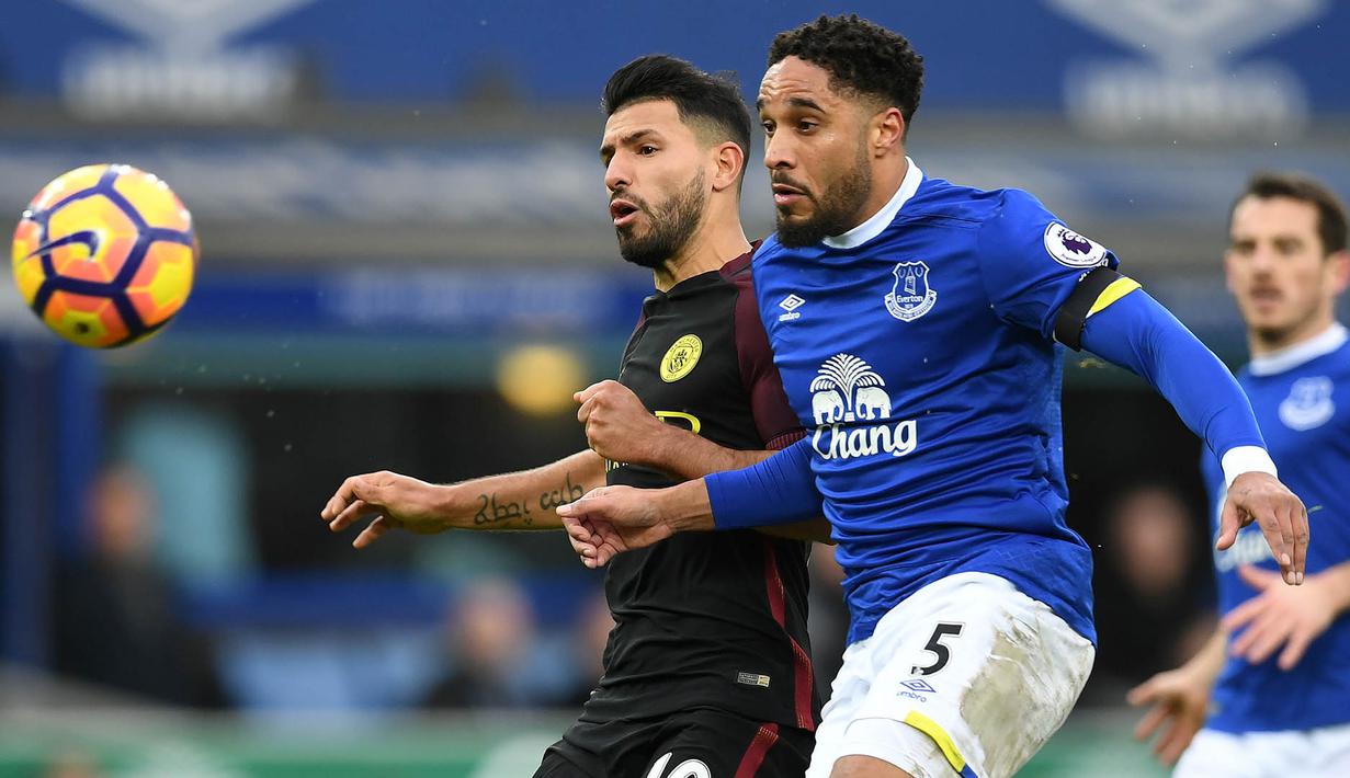 7. Sergio Aguero (Manchester City) - 11 Gol. (AFP/Paul Ellis)