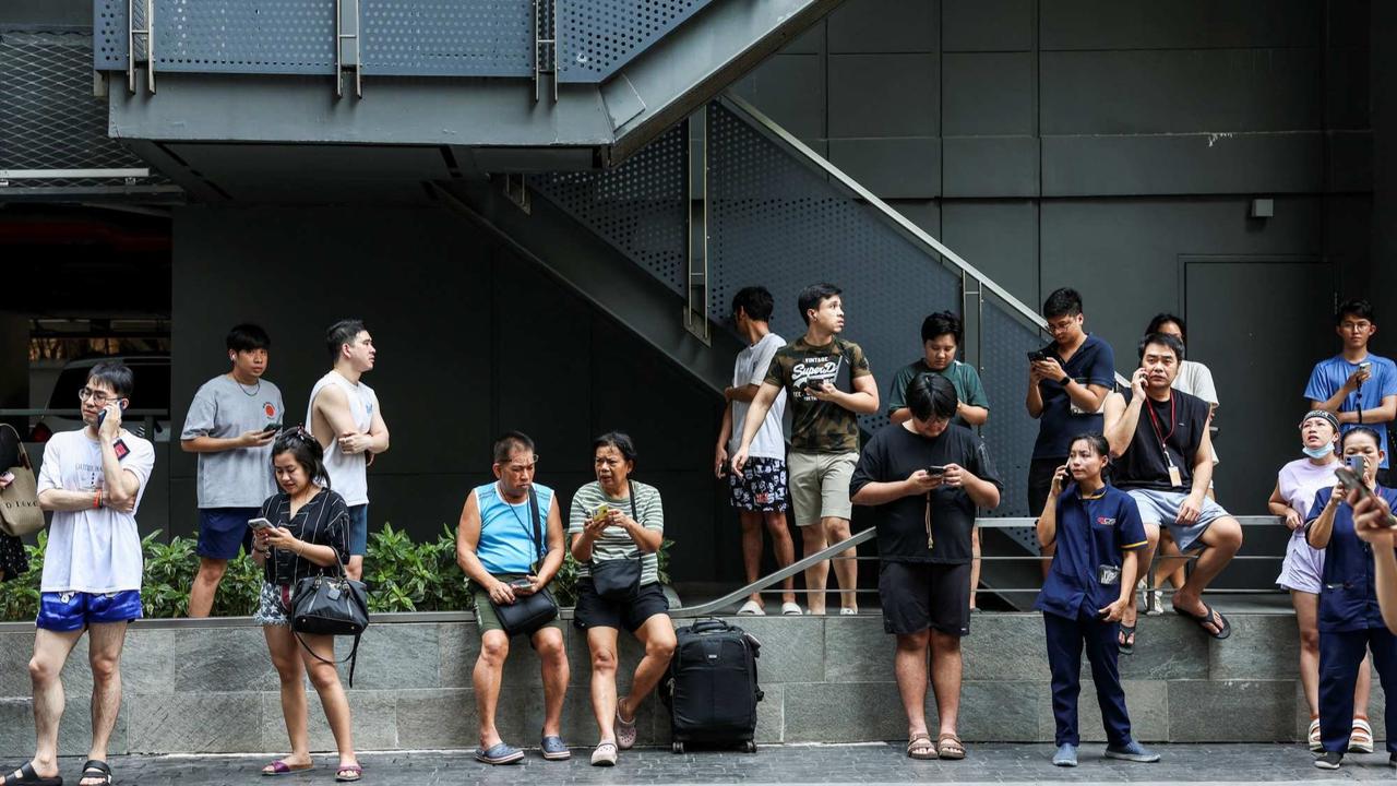 Kepanikan Warga Bangkok saat Gempa Dahsyat Myanmar Terasa Kuat Sampai Thailand
