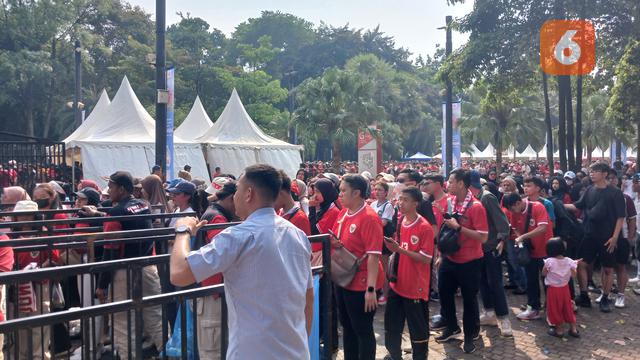 Suporter Timnas Indonesia Vs Irak