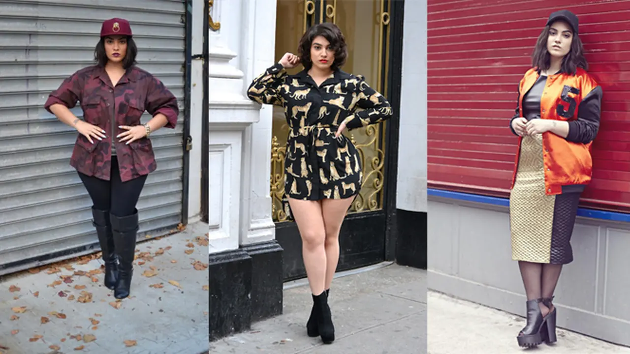 Busana Untuk Tubuh Gemuk Ala Fashion Blogger Nadia Aboulhosn