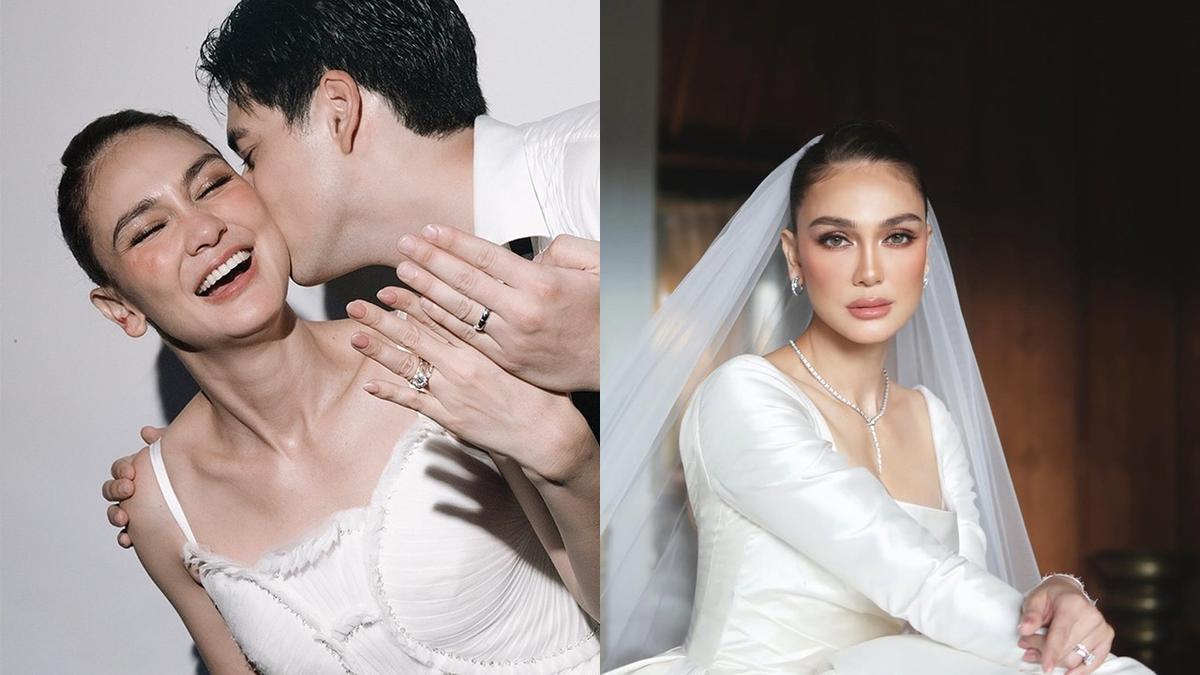 7 Model Dress Resepsi Sederhana Ala Luna Maya, Tampil Anggun dan Elegan