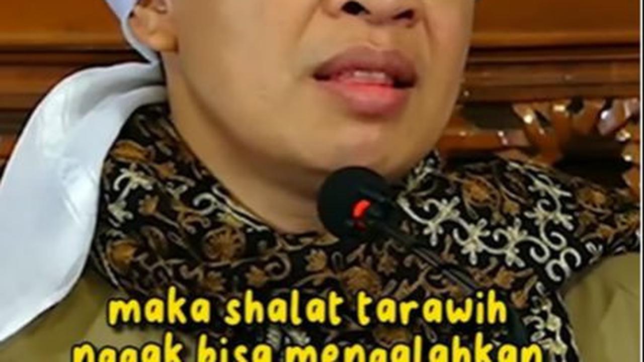 Menurut penjelasannya salat tarawih tidak bisa mengalahkan ba'diyah isya.