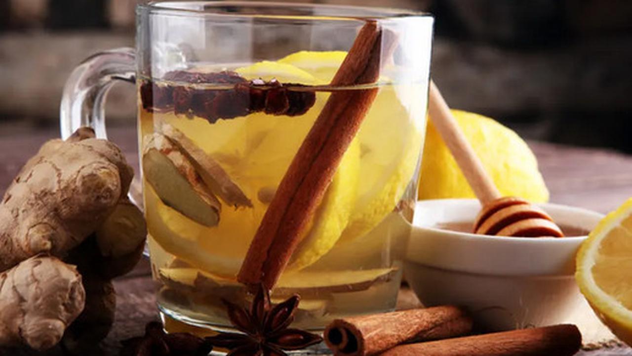 6. Resep Wedang Jahe Kunyit Kayu Manis<br>