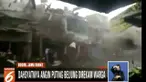 Ratusan warga dari empat kelurahan yang rumahnya hancur, kini mengungsi di sejumlah masjid.