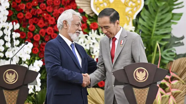 Jokowi Terima Xanana Gusmao