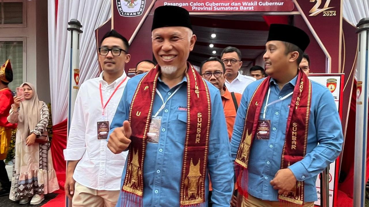 Quick Count Voxpol Pilkada Sumbar 100 Persen Suara: Mahyeldi-Vasco 77,99 Persen, Epyardi-Ekos 22,01 Persen