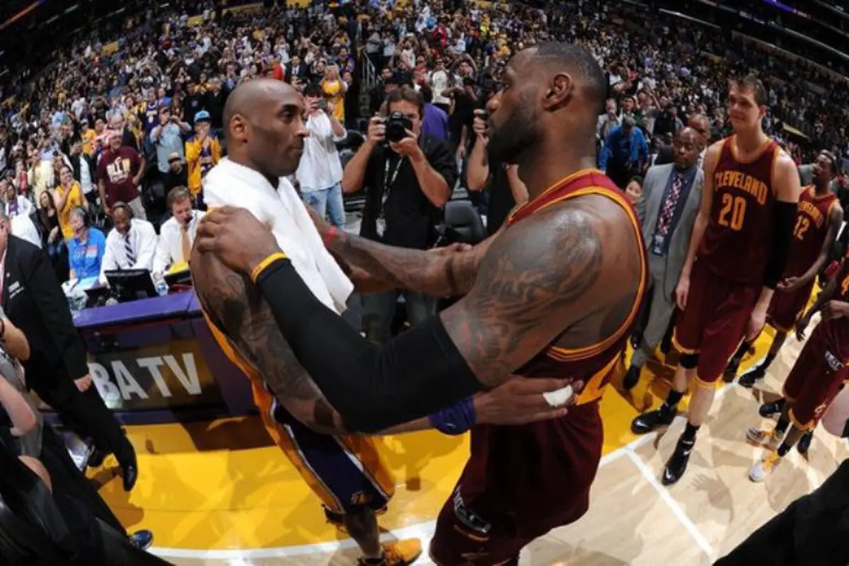 Kobe Bryant dan LeBron James