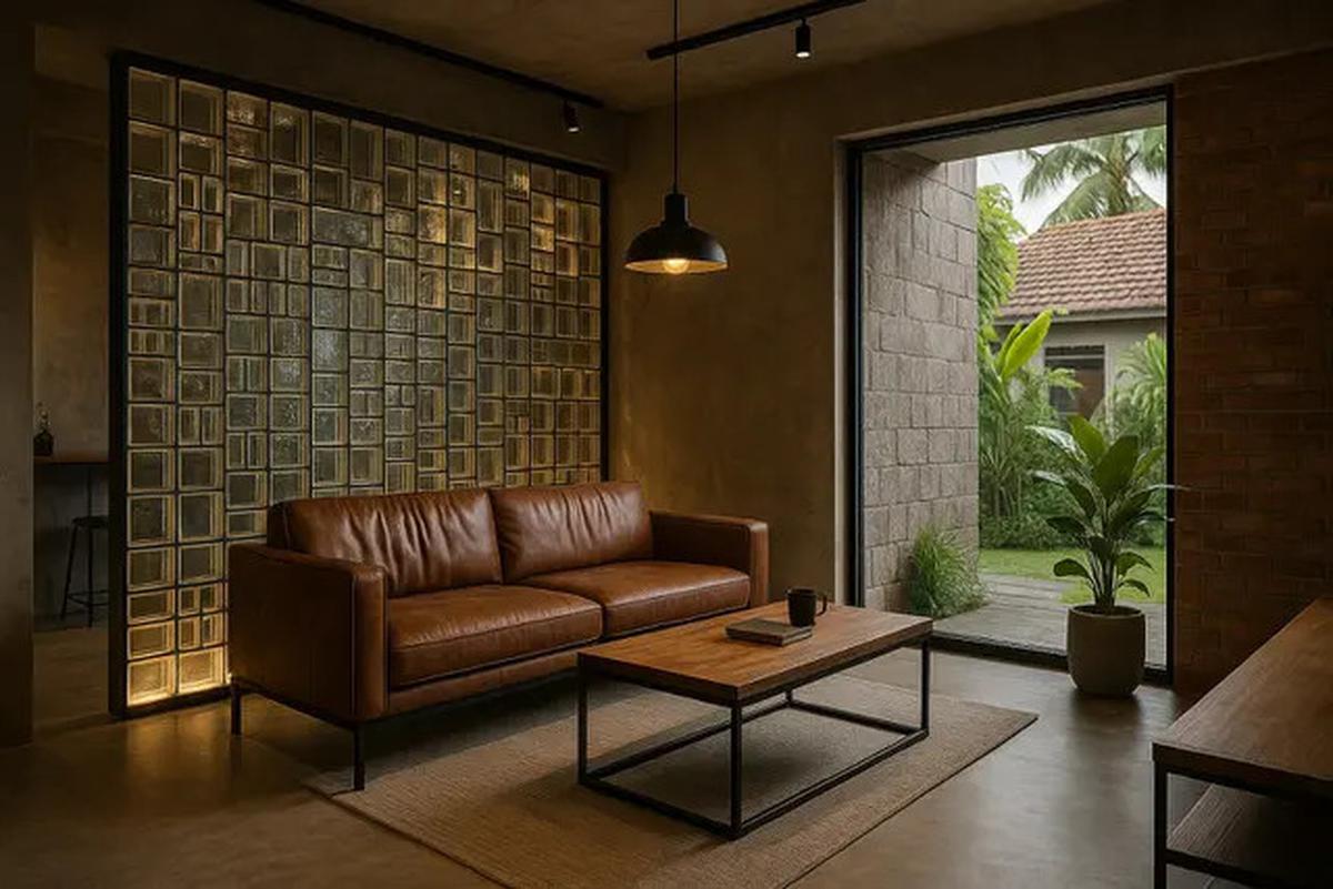 7 Desain Rumah Industrial dengan Glass Block 2025, Tampilan Hunian Jadi Berkelas dan Bikin Betah