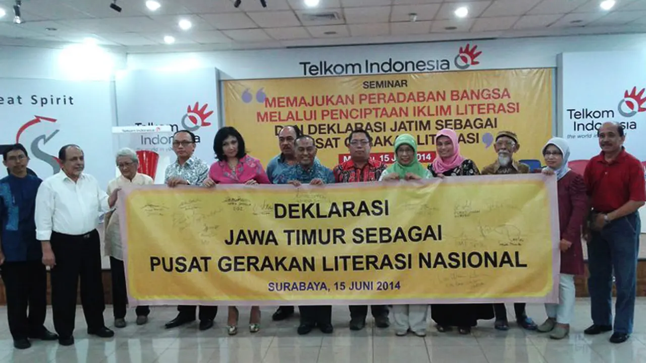 Jatim Pusat Gerakan Literasi Nasional