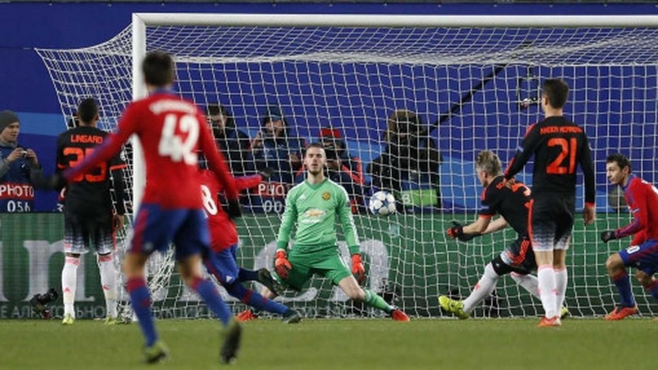 CSKA Moscow tahan imbang Manchester United 1-1