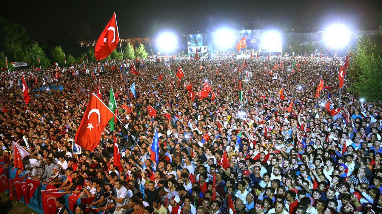 Presiden Erdogan Peringati Satu Tahun Kudeta Gagal di Turki