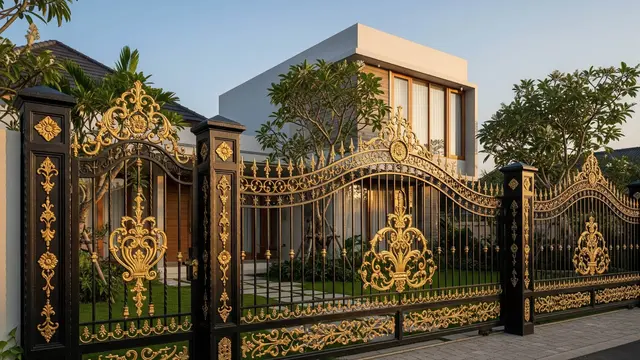 Warna Pagar Rumah yang Tidak Mudah Kusam