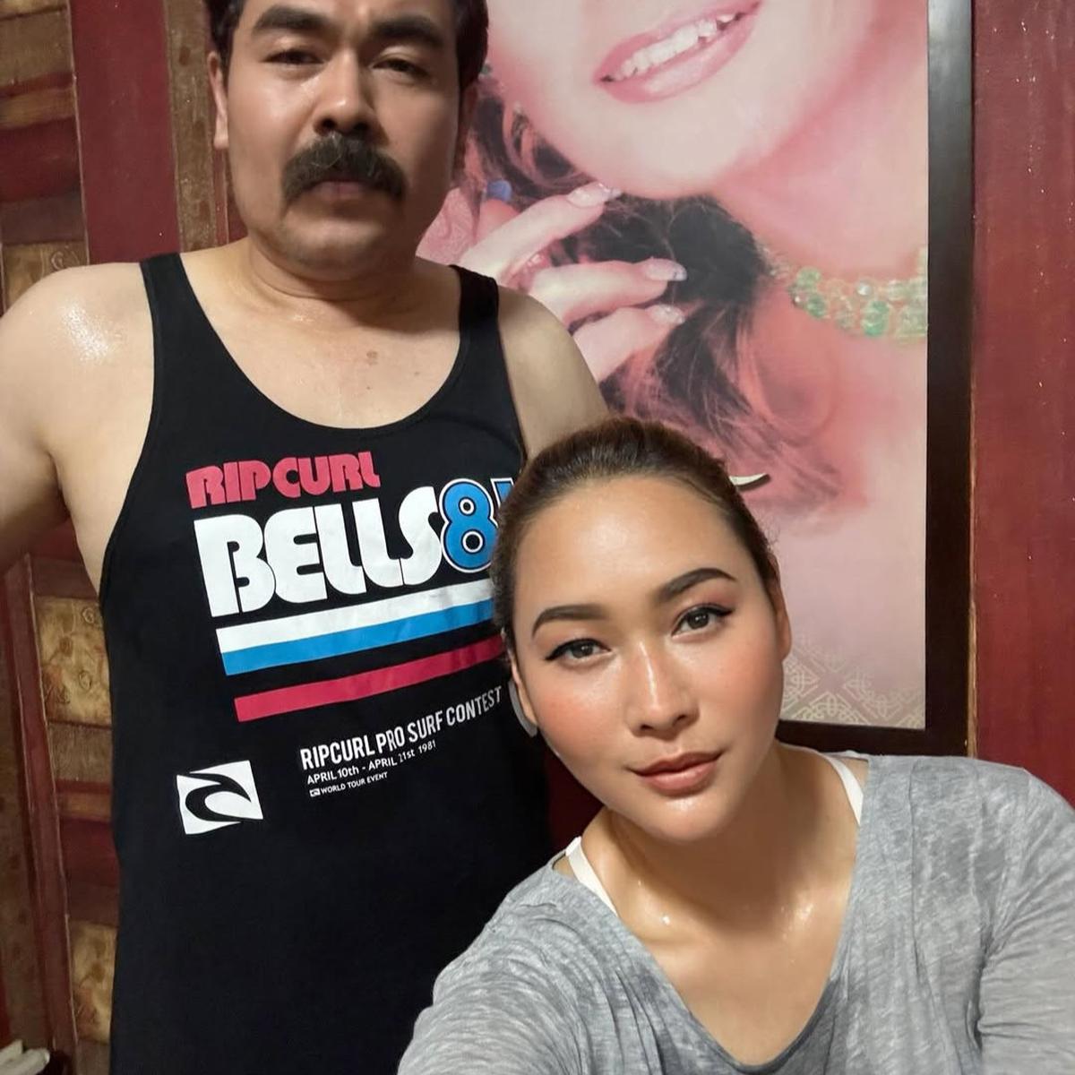Momen Inul Daratista Ajak Bang Kumis Olahraga Sambil Dengerkan Lagu Dangdut Koplo, Jadi Sorotan