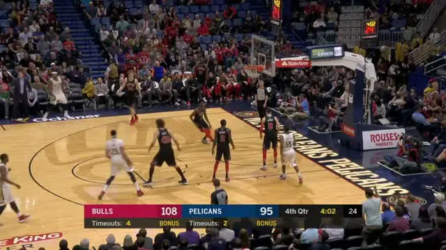 VIDEO : GAME RECAP NBA 2017-2018, Pelicans 132 vs Bulls 128