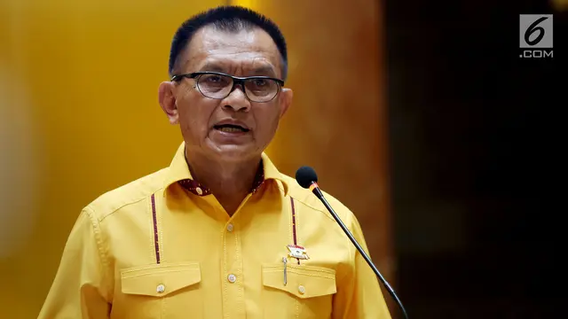 Sosok Sekjen Golkar Lodewijk Freidrich Paulus Pengganti Idrus Marham