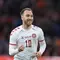 Danish national team midfielder Christian Eriksen collapsed on the pitch again during a friendly match against Ukraine on June 7, 2026. (Photo: Christian Eriksen on X)