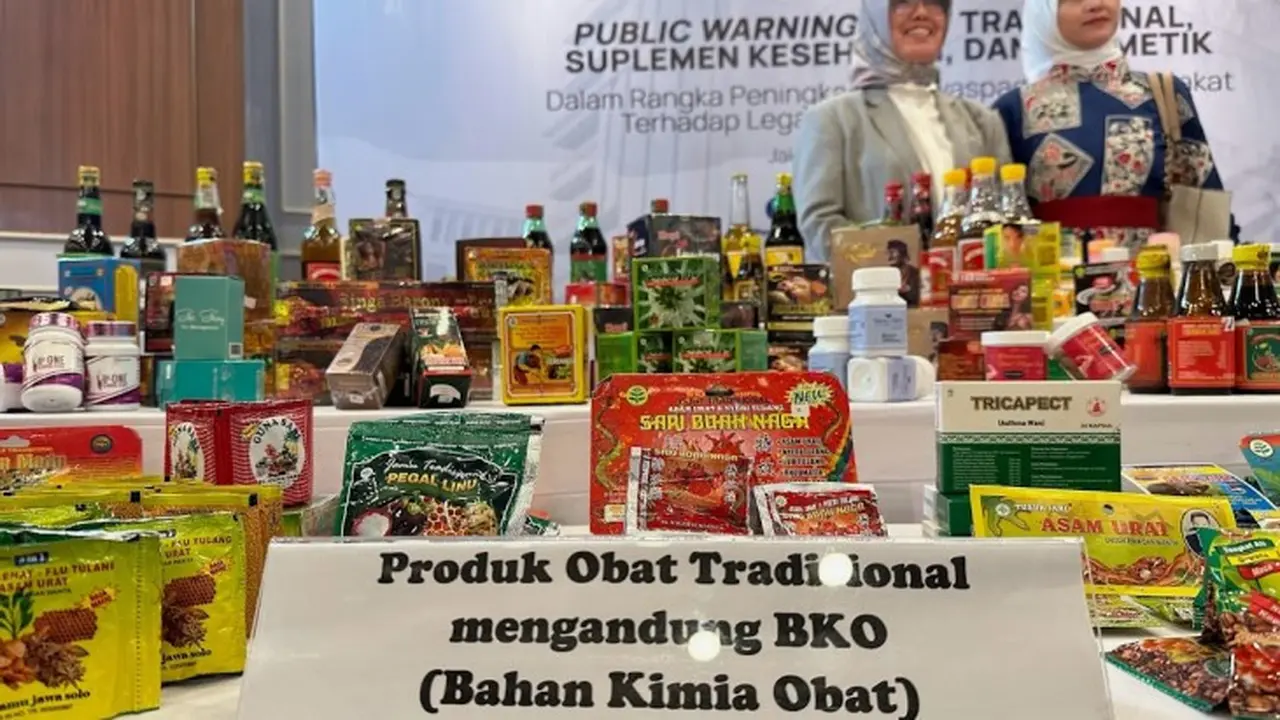 Temuan Obat Tradisional dan Kosmetik Berbahaya BPOM RI