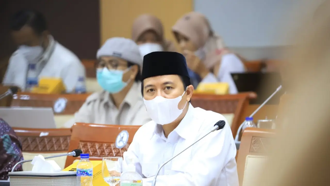 Dirjen Penyelenggaraan Haji dan Umrah Hilman Latief