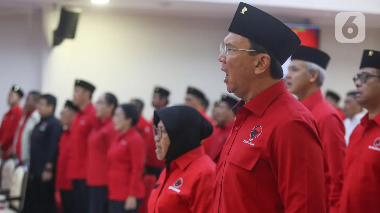 Megawati Lantik Pengurus Baru DPP PDIP