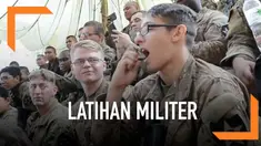 Sejumlah negara mengikuti latihan militer gabungan di Thailand. Mereka dilatih untuk bisa bertahan hidup.