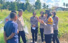Aksi Polwan Datangi Petani, Kawal Program Ketahanan Pangan dan Pemilu Damai