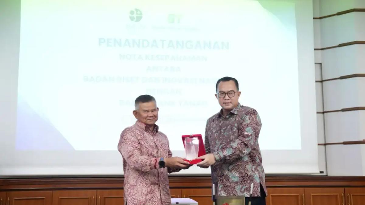 Kolaborasi BRIN dan Badan Bank Tanah Manfaatkan Riset untuk Pengelolaan Lahan Nasional
