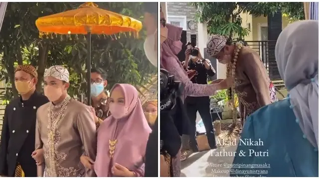 Resmi Menikah, Ini 6 Momen Pernikahan Atiatul Muqtadir 'Fathur' Mantan Ketua BEM UGM