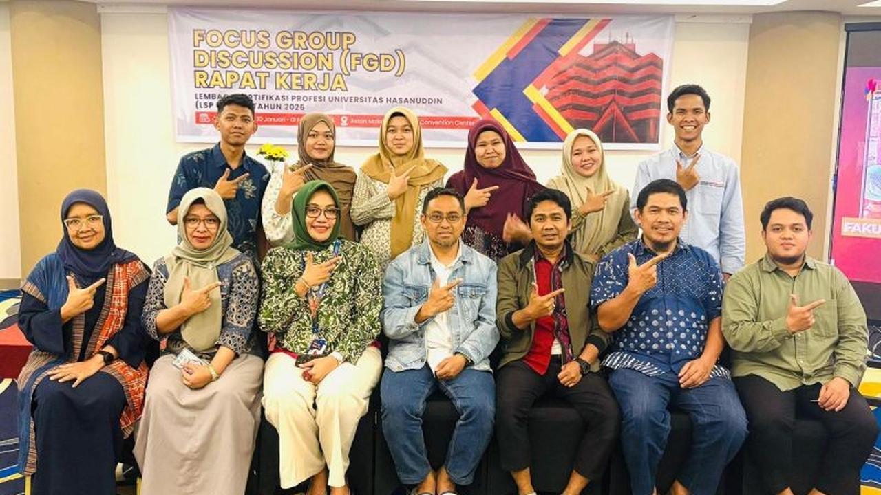 LSP Unhas Perkuat Program dan Tata Kelola Sertifikasi untuk Daya Saing Mahasiswa