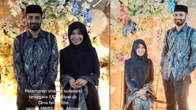Viral Gadis Asal Sulawesi Dilamar Pria Arab, Diberi Mahar Rp1,52 Miliar