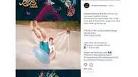 Game seru Slip 'N Slide akan hadir di Parjo 2018 pada hari kedua.(IG:@chopperkampung)