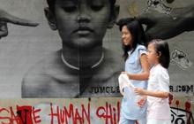 Mural bertema HAM dan anti-korupsi terlukis di dinding Ibu Kota