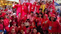 Politikus PDIP Maruarar Sirait atau akrab disapa Ara pada "Festival Imlek Petak Enam 2023 M/2574K" bersama Menteri BUMN Erick Thohir di Jakarta, Minggu (22/1/2023). (Foto: Istimewa).
