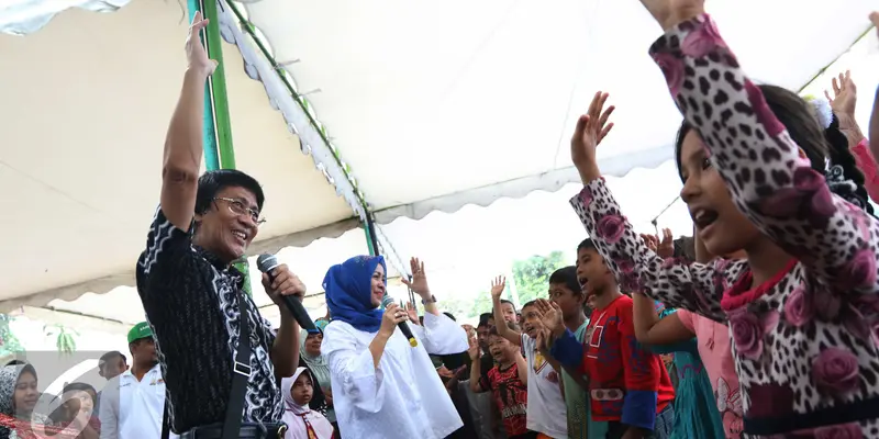 Kak Seto Hibur Anak Korban Gempa Aceh