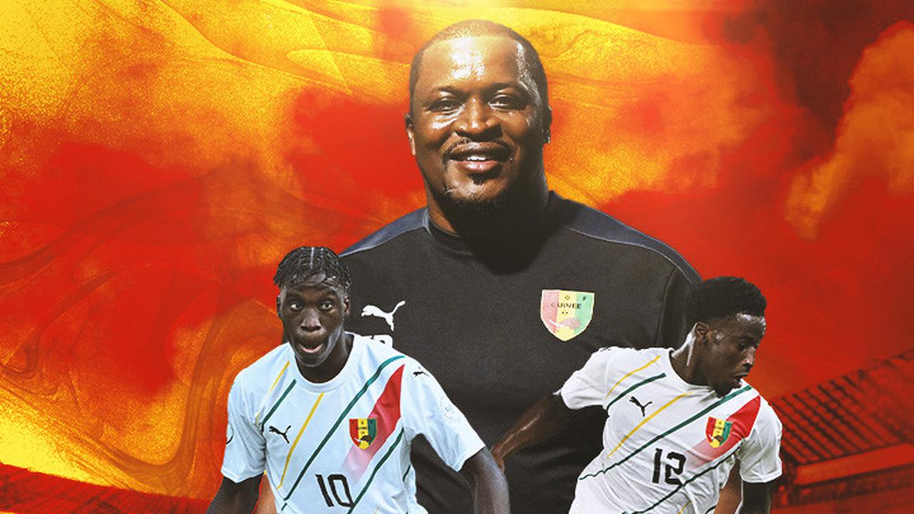 Timnas Guinea - Kaba Diawara, Ilaix Moriba, Ibrahim Diakite