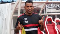 Alberto Goncalves, penyerang Madura United. (Bola.com/Aditya Wany)