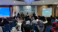 Peserta C20 Summit People Caravan akan mengadvokasi dampak lingkungan terhadap pembangunan PLTU Cirebon ke G20. Foto (Liputan6.com / Panji Prayitno)