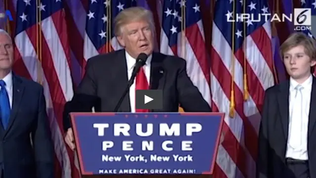 VOA: Donald Trump Terpilih Jadi Presiden AS ke-45