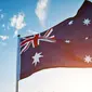 Ilustrasi bendera Australia. (Unsplash)