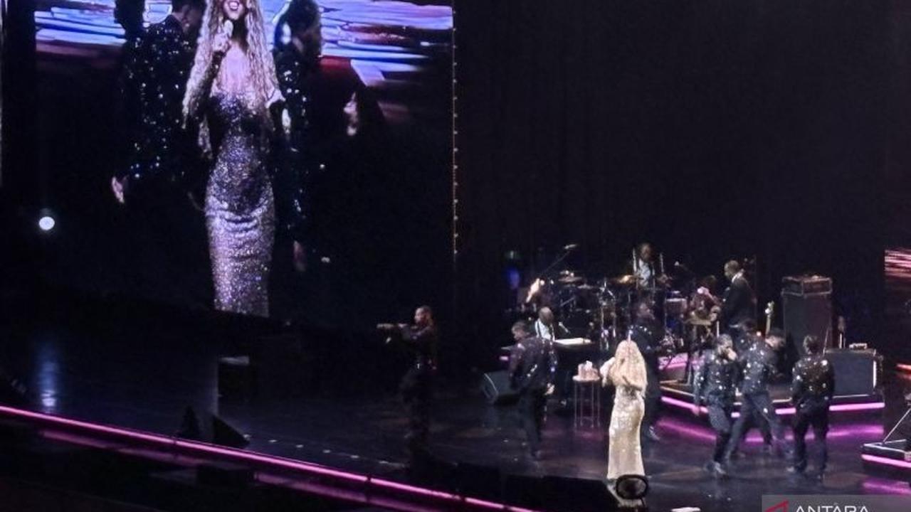 Mariah Carey Sentuh Lima Oktaf di Konser Privat SICC Bogor, Bawakan Sederet Lagu Hit!