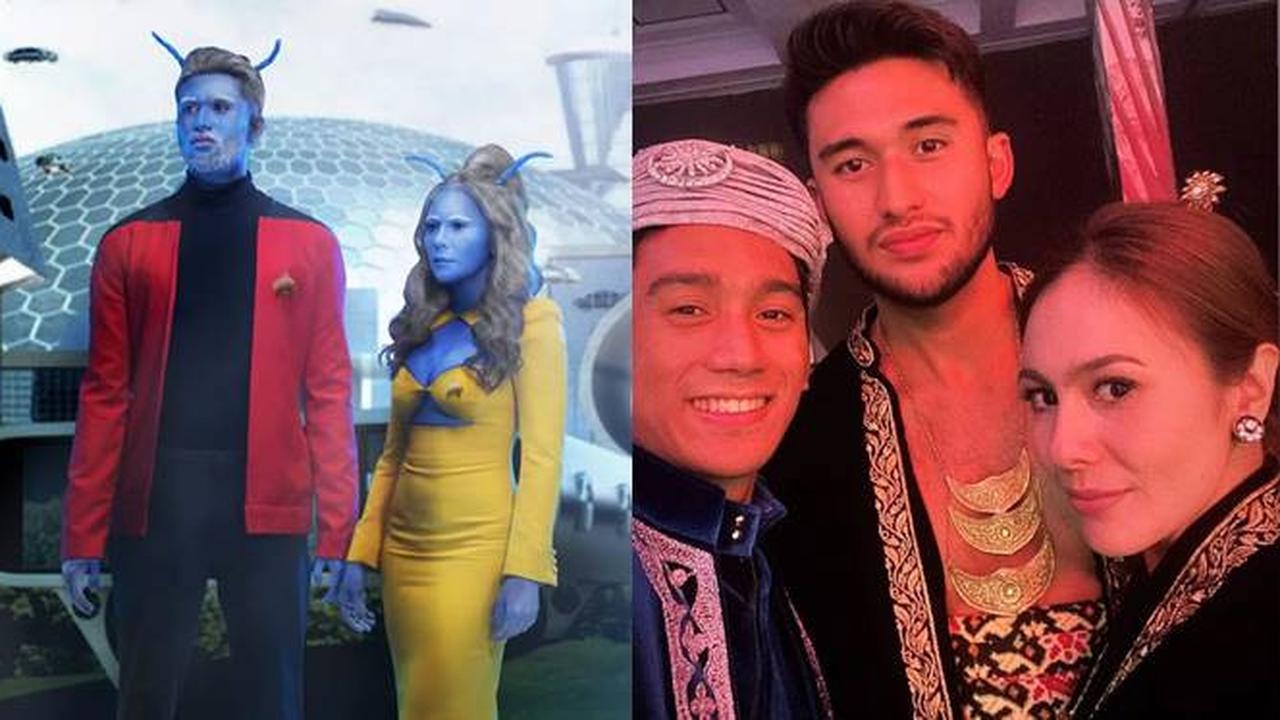 6 Pemotretan Wulan Guritno dan Sabda Ahessa, Ada yang Cosplay Film Star Trek