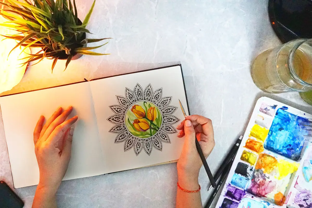 Ilustrasi seni rupa