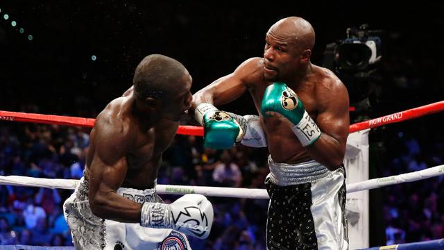 Mayweather (Ezra Shaw/Getty Images/AFP)
