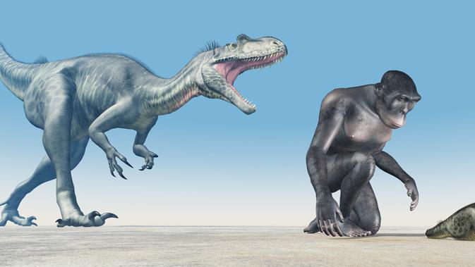 Jenis dinosaurus Megalosaurus (Sumber: Istockphoto)