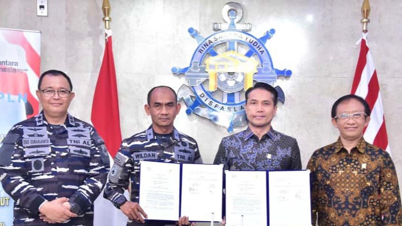 PLN-TNI AL Kolaborasi Perkuat Pertahanan Laut Indonesia